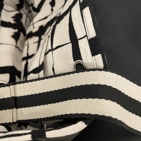 Rucksack Sanna 1.0 schwarz aus Kunstleder