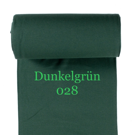 Bündchen 265gr/m2 Dunkel Grün