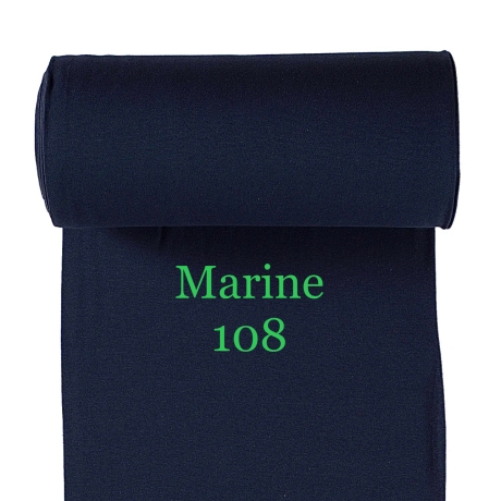 Bündchen 265gr/m Marine Blau