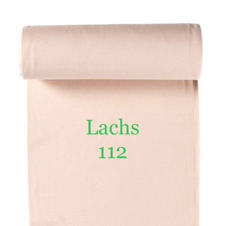 Bündchen 265gr/m2 Lachs