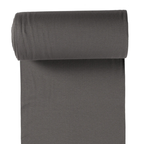 Bündchen 265gr/m Taupe Grau