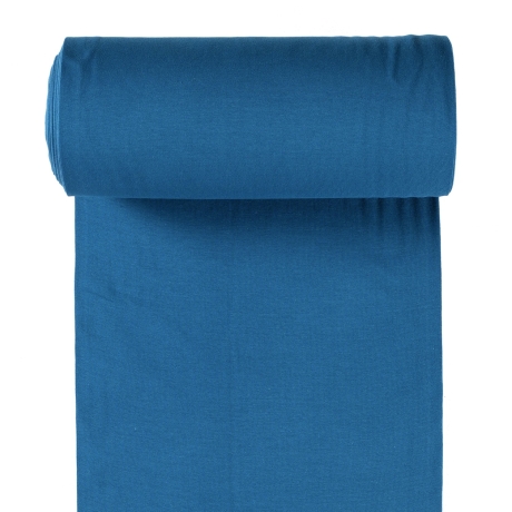 Bündchen 265gr/m2 Pfauen Blau