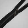 Reißverschluss Metall silber-schwarz inkl. 2x Zipper 5 mm Endlos