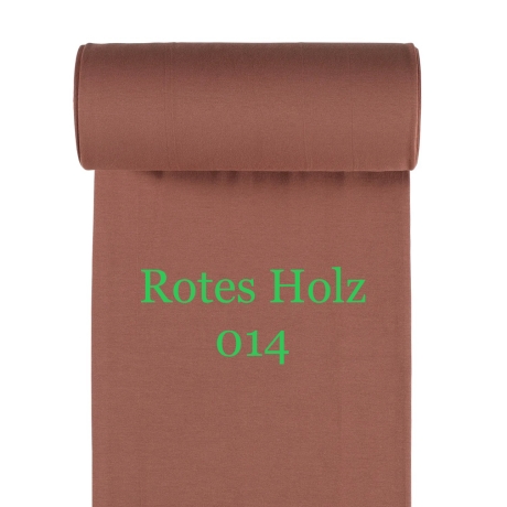 Bündchen 265gr/m2 Rotes Holz