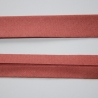 Schrägband rosenholz helles braunrot Baumwolle 18 mm