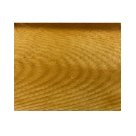 Nicky Rib Jersey Uni Baumwolle | Öko Tex Standard100 | Ocker Gelb