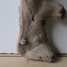 Treibholz Schwemmholz Driftwood 1 Skulptur  38 cm 