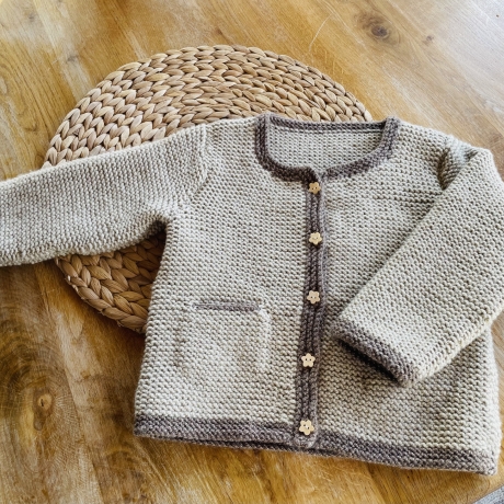 Schönes Trachtenjäckchen, Gr. 74/80, HANDMADE, Neu