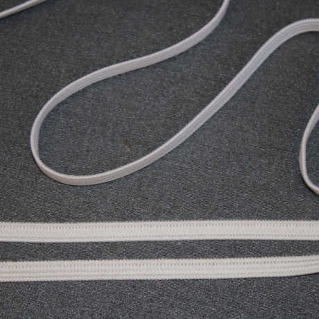 Gummiband 5 mm weiß Wäschegummi weiss Elastikband ab 5m