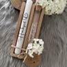 Geldgeschenk Kerzenset „Hochzeit“ mit Wunscherfüller 