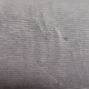 Nicky Rib Jersey Uni Baumwolle | Öko Tex Standard 100 | Grau  