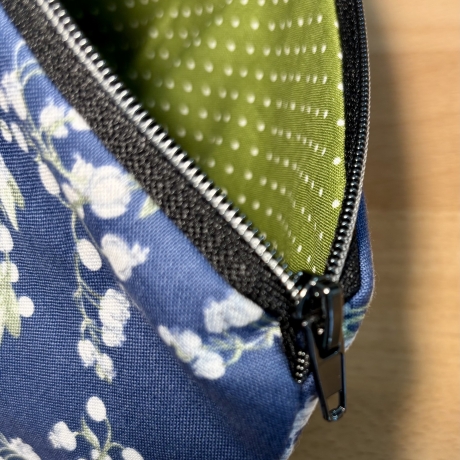 Kosmetiktäschchen mit Reißverschluss