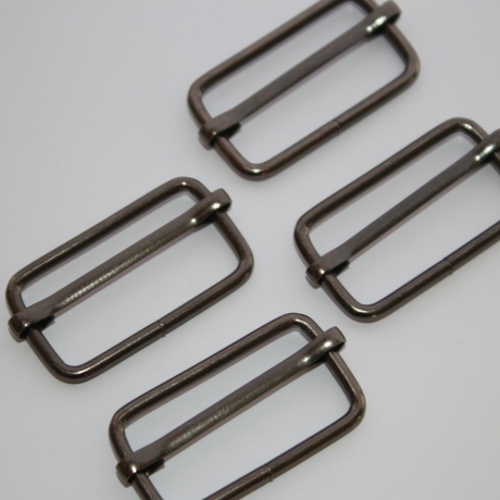 2x Schieber 30 mm schwarz-silber Versteller beweglich