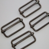 2x Schieber 30 mm schwarz-silber Versteller beweglich
