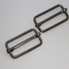 2x Schieber 30 mm schwarz-silber Versteller beweglich