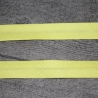 Schrägband Baumwolle 18 mm zitronengelb gelb neongelb