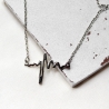 Heartbeat • Halskette silber | Kette | Herz | Geschenkidee