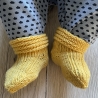 Babysocken - handgestrickt - bis etwa 3 Monate