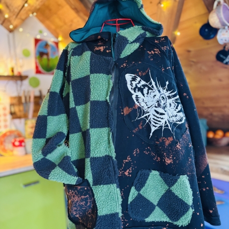 Teddy Sweatjacke Größe XL