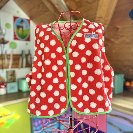 Weste kurz Größe L Oversize