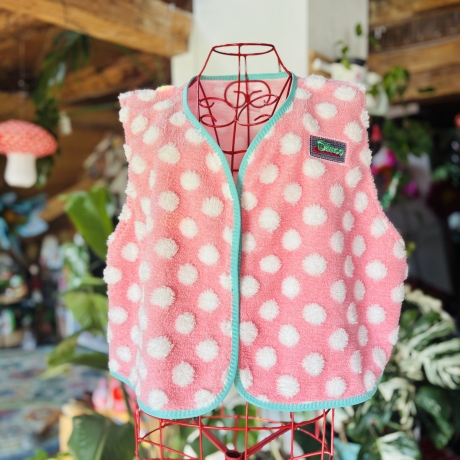 Teddyweste kurz Größe L Oversize