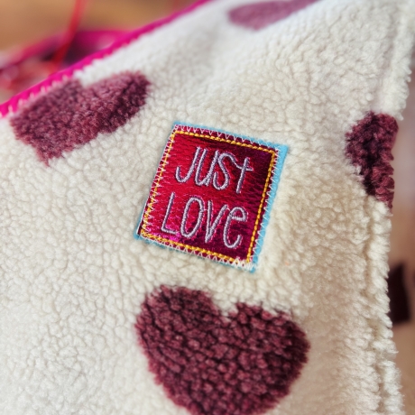 Teddyweste kurz Größe L Oversize