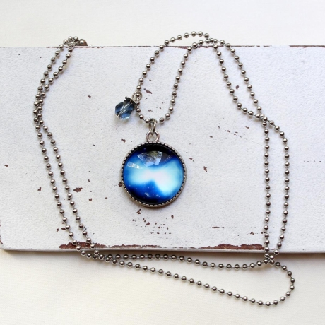 Galaxie • Kette silber | Halsschmuck | Geschenkidee