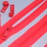 Reißverschluss 5mm neonfuchsia + Zipper neon-fuchsia