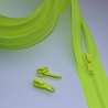 Reißverschluss 3mm neongelb + Zipper neon-gelb