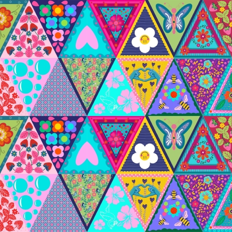 Wimpelkette 2 Community Collection Letsbloomtogether 