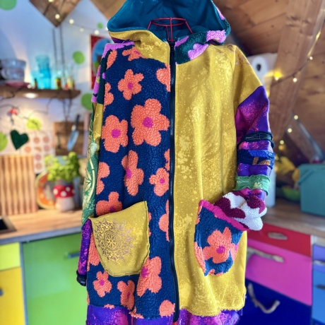 Teddy Sweatjacke Größe XL