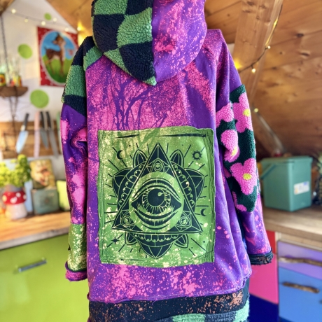 Teddy Sweatjacke Größe XL