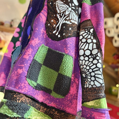 Teddy Sweatjacke Größe XL