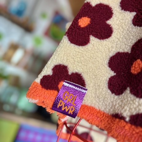 Teddyweste kurz Größe L Oversize