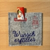 Bestickte Wunscherfüller aus Filz