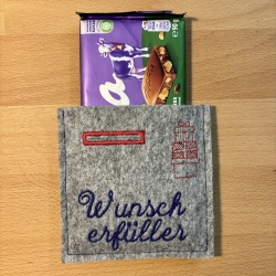 Bestickte Wunscherfüller aus Filz