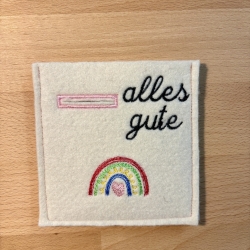 Bestickte Wunscherfüller aus Filz