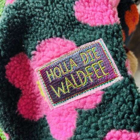 Teddyweste Größe L Oversize lang 