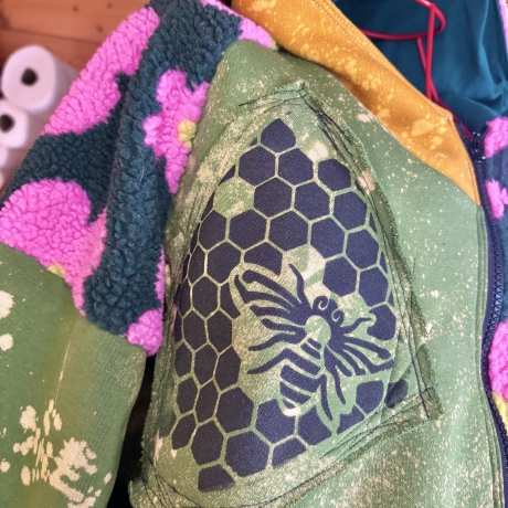 Teddy Sweatjacke Größe XL