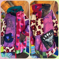 Teddy Sweatjacke Größe XL