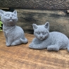 Katzen-Trio Pfötchenbande 3er-Set handgefertigt