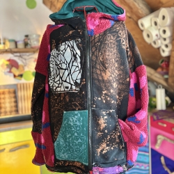 Teddy Sweatjacke Größe M