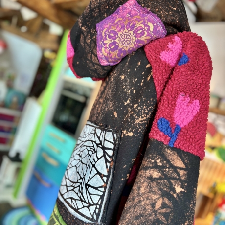 Teddy Sweatjacke Größe M