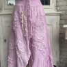 Hosenrock Größe 38 bis 54 Rosa handgefärbt neu handgefertigt