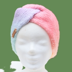 Ohrwärmer gestrickt Stirnband Strickmode Turban Haarband
