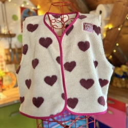 Teddyweste kurz Größe L Oversize