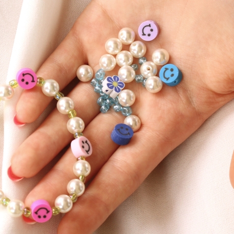 Adventskalender Perlen Schmuck 2025 DIY Bastelset Kit Schmuck