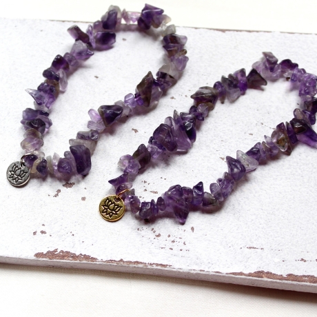 Lotusblüte • Armband | Amethyst | Armschmuck | Geschenkidee