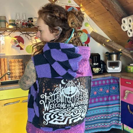 Teddy Sweatweste Größe L