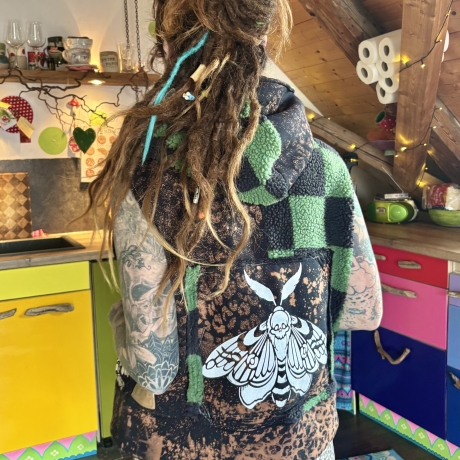 Teddy Sweatweste Größe L